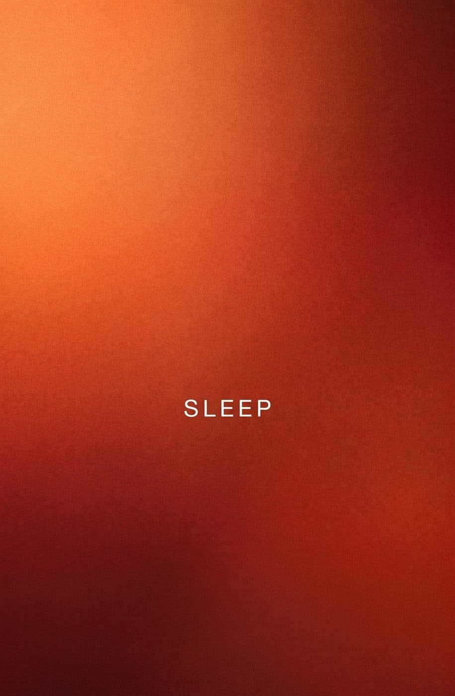 Sleep plan card